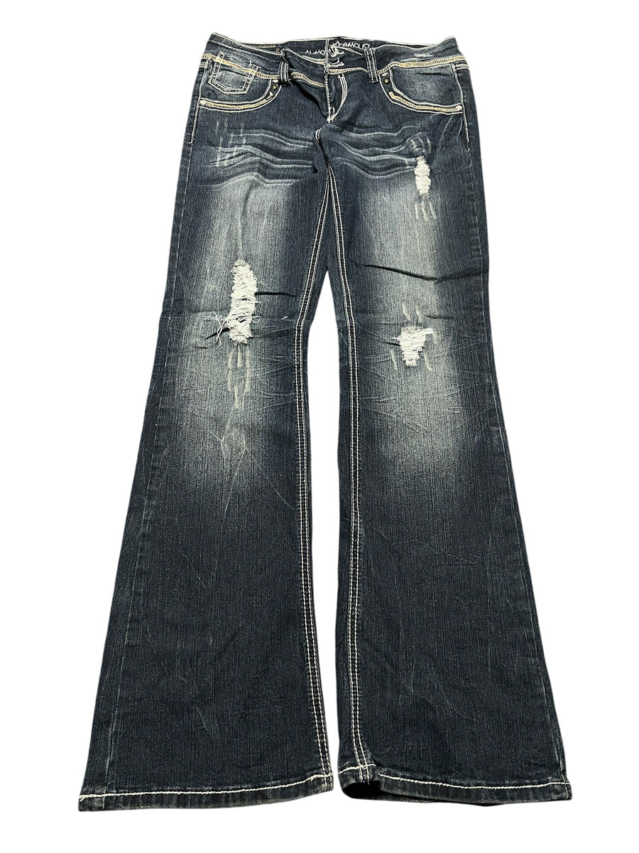Y2K BOOTCUT WOMEN LOW WAIST JEANS (757)
