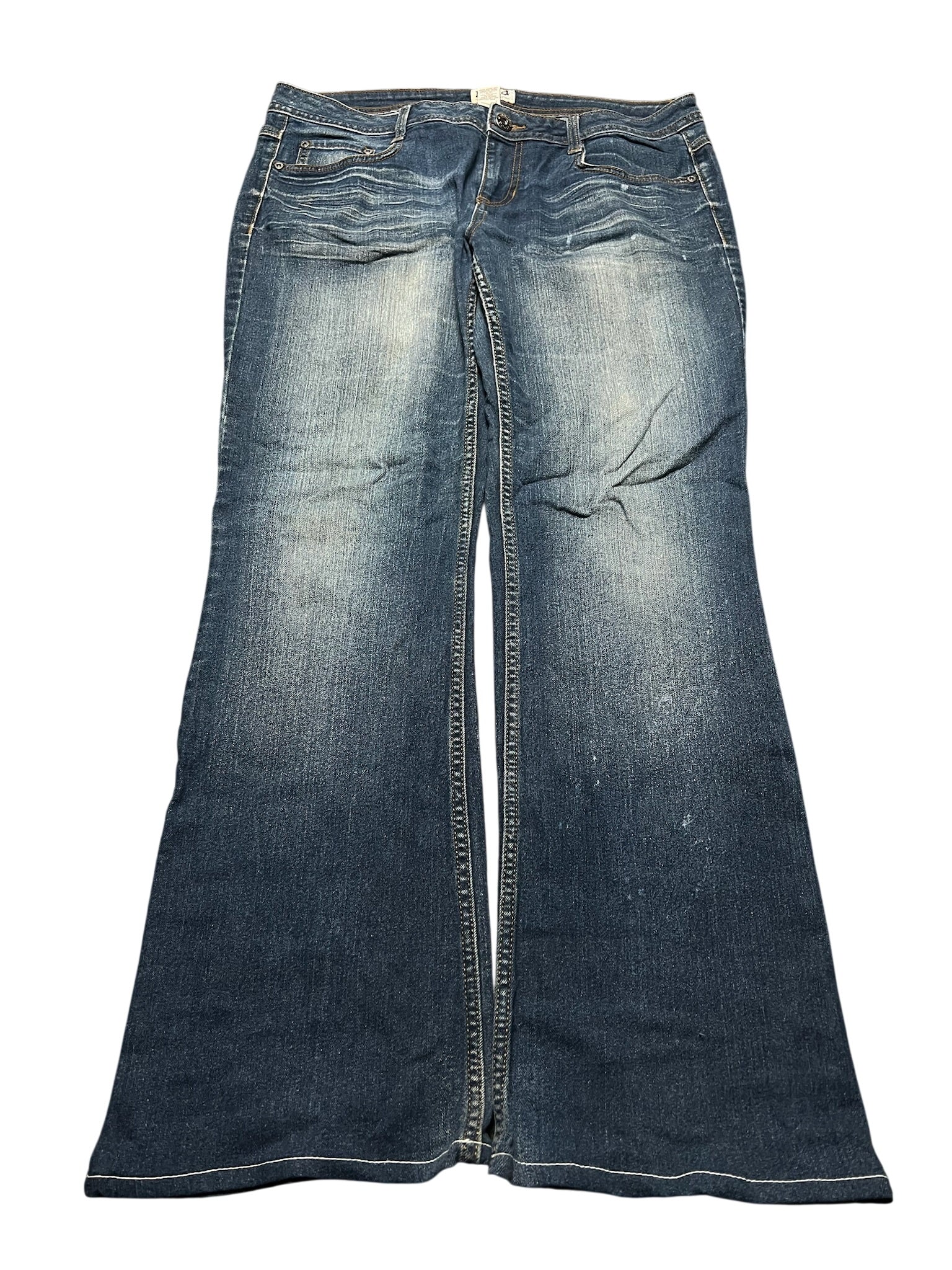 Y2K BOOTCUT WOMEN LOW WAIST JEANS (710)