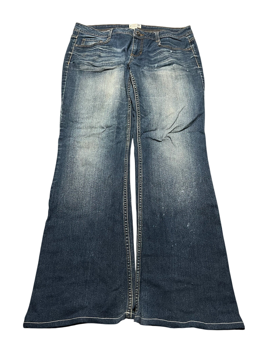 Y2K BOOTCUT WOMEN LOW WAIST JEANS (710)