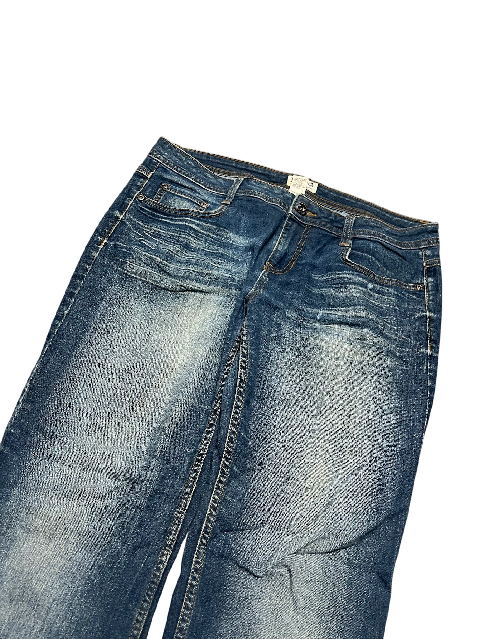 Y2K BOOTCUT WOMEN LOW WAIST JEANS (710)