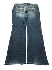 Y2K BOOTCUT WOMEN LOW WAIST JEANS (710)
