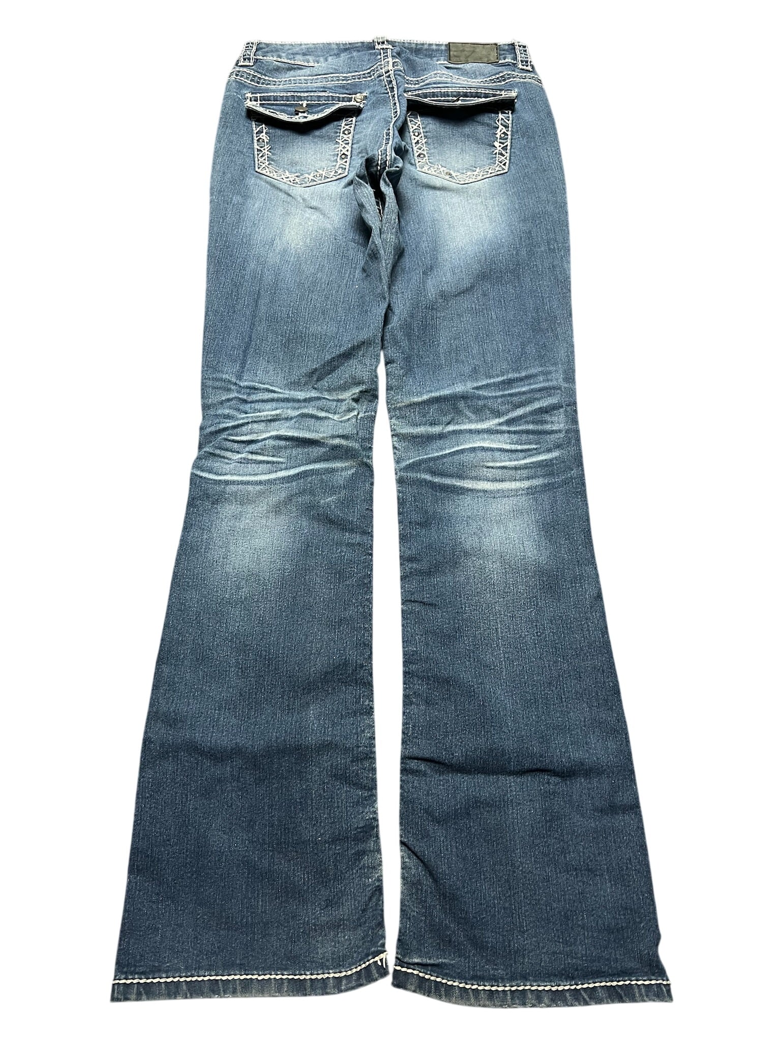 Y2K BOOTCUT WOMEN LOW WAIST JEANS (715)