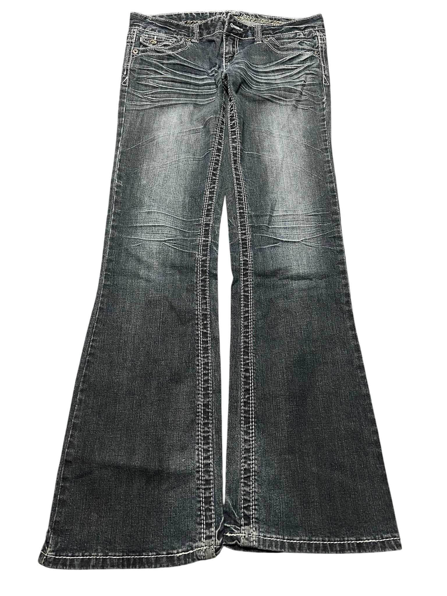 Y2K BOOTCUT WOMEN LOW WAIST JEANS (714)