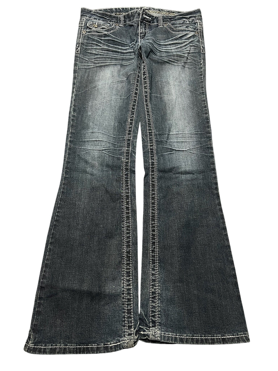 Y2K BOOTCUT WOMEN LOW WAIST JEANS (714)