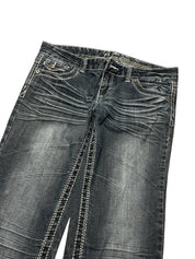 Y2K BOOTCUT WOMEN LOW WAIST JEANS (714)