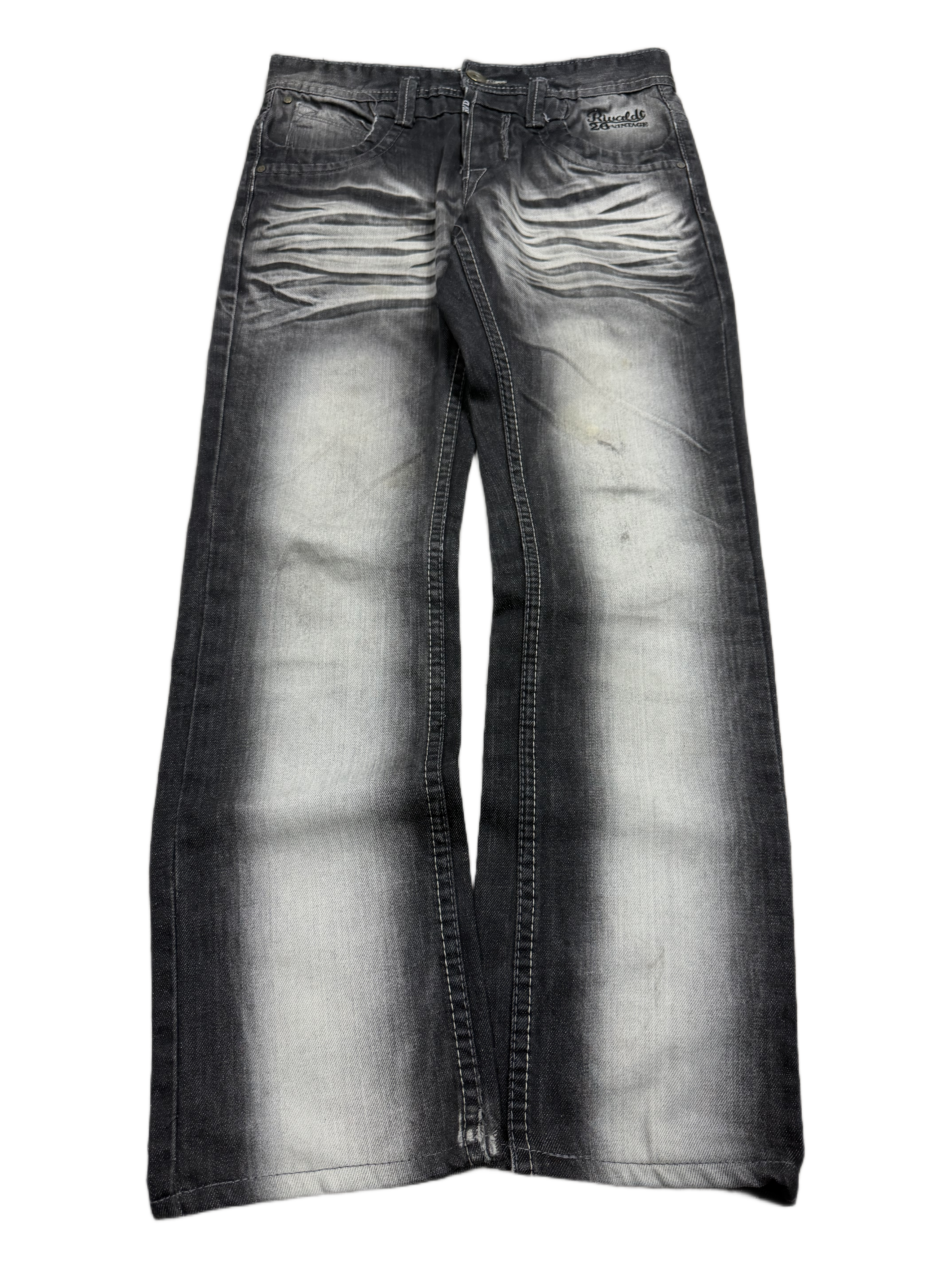 Crazy Washed Denim Grey (E-200)