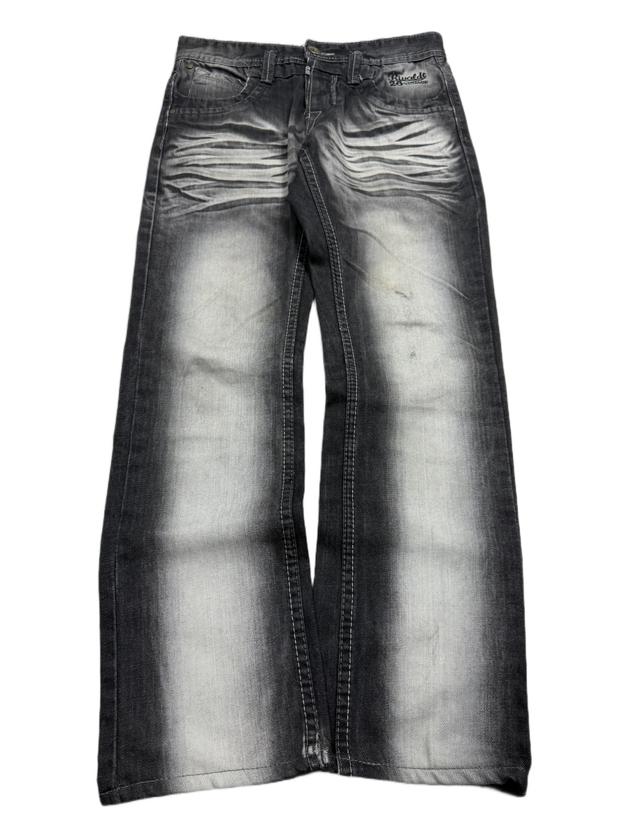 Crazy Washed Denim Grey (E-200)