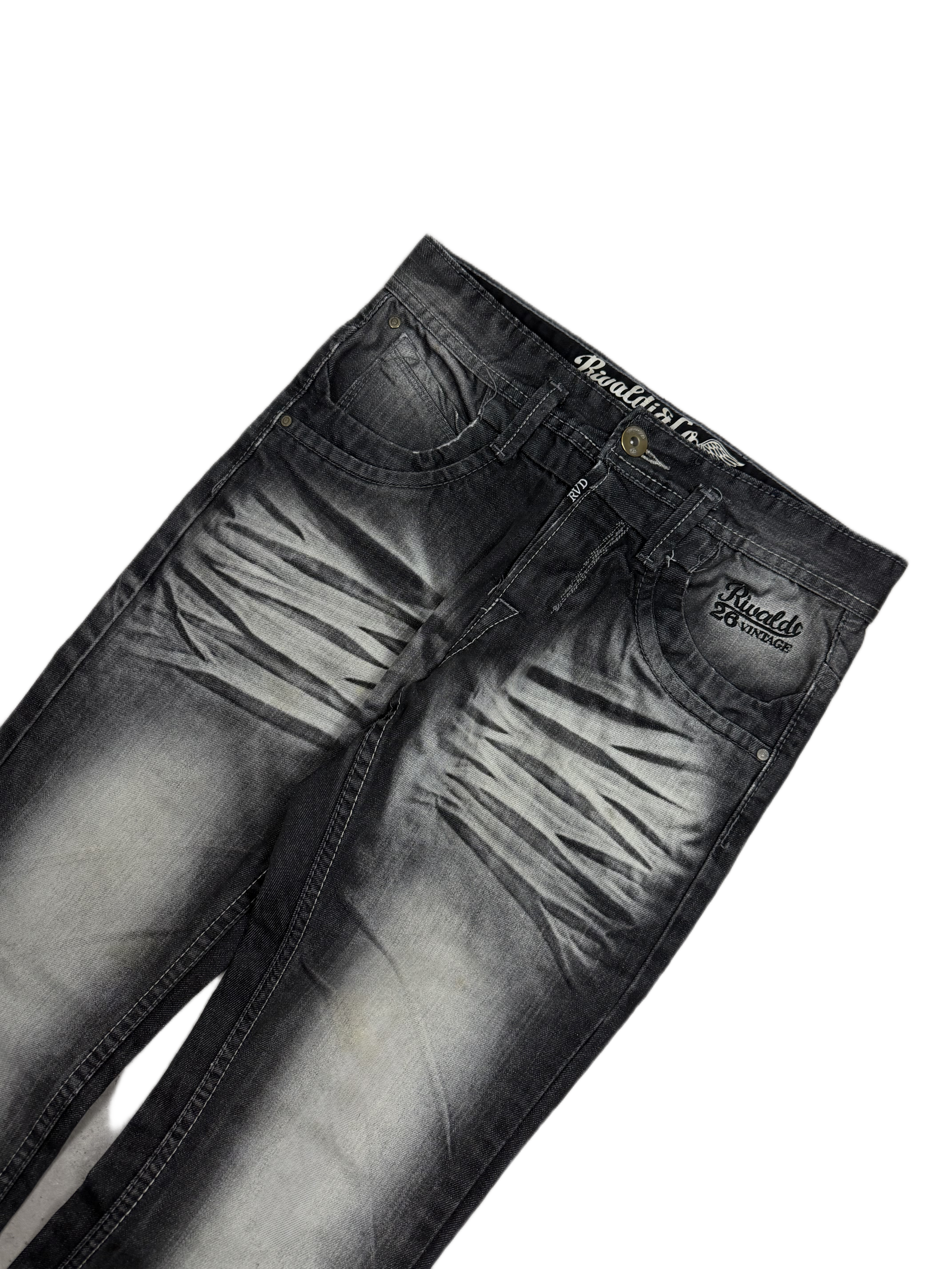 Crazy Washed Denim Grey (E-200)
