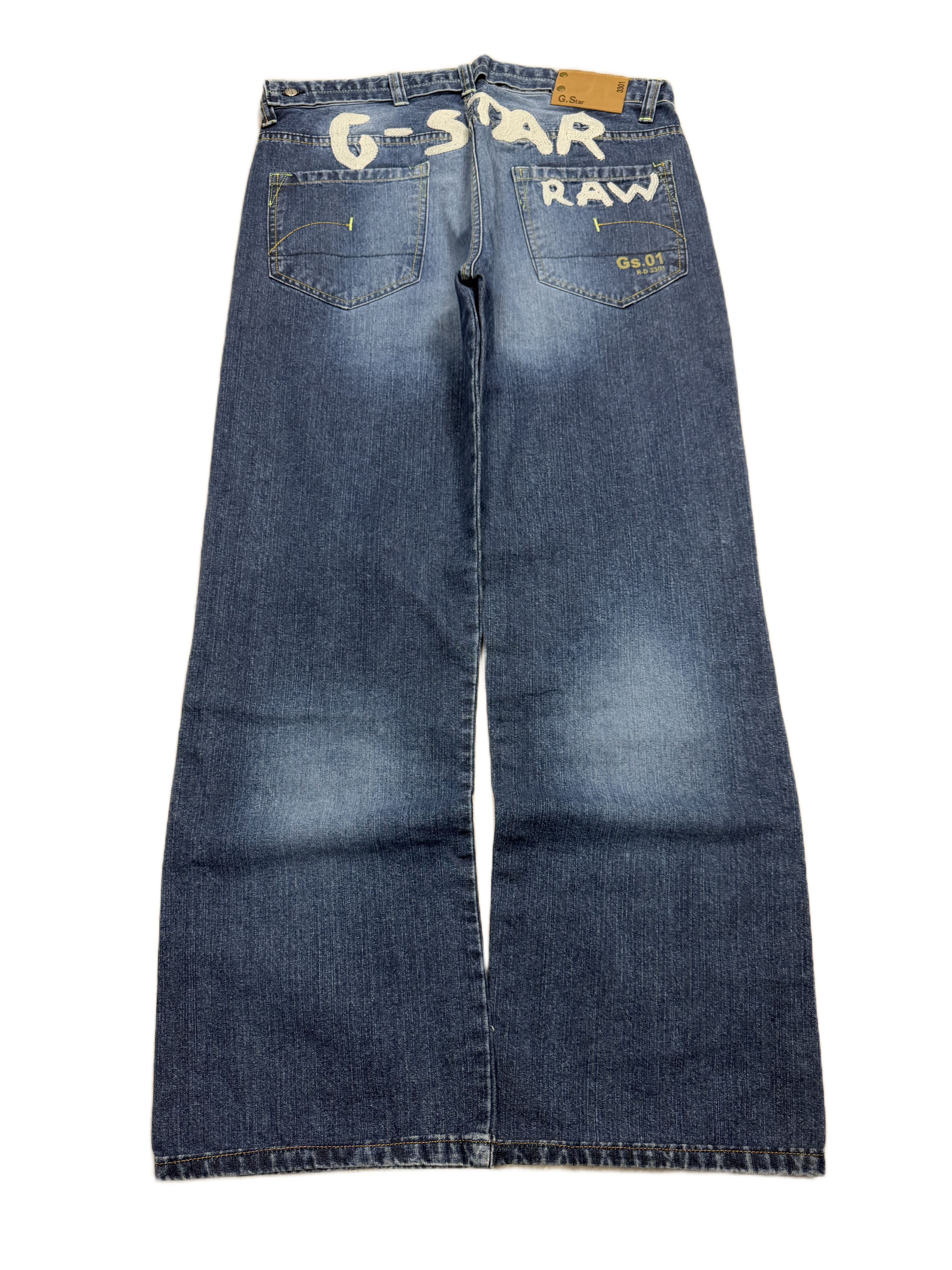 G-Star Radar Low Loose Backprint Jeans (E-196)
