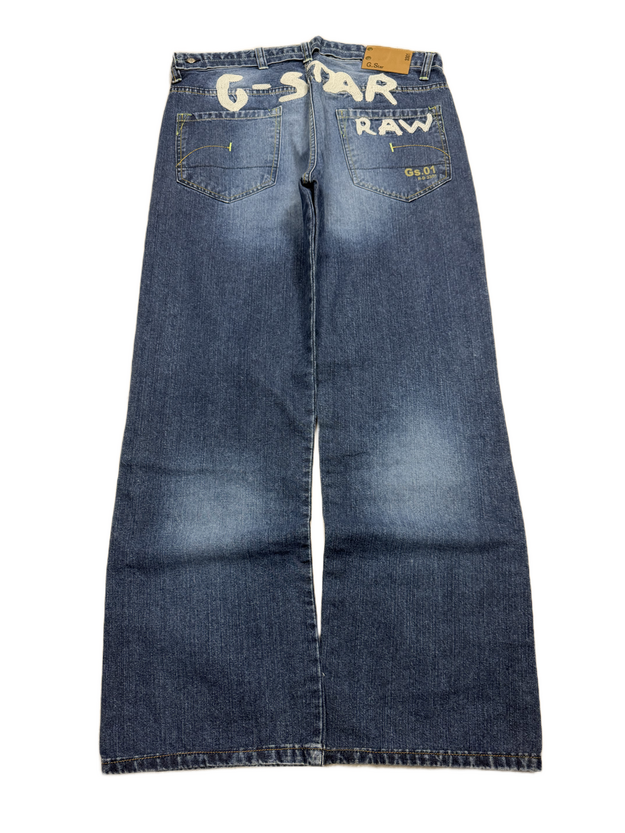 G-Star Radar Low Loose Backprint Jeans (E-196)