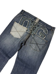 Dolce & Gabbana Backprint Denim (E-152)